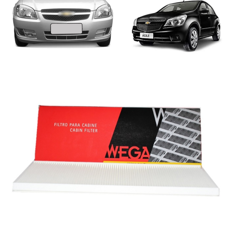 Filtro De Ar Da Cabine Agile 1.4 2009 A 2016 Astra 2.0 1991 A 2004 Celta 2007 A 2014 Montana 1.4 2011 A