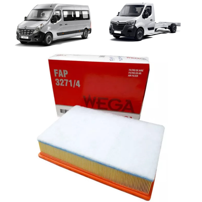 Filtro De Ar Do Motor Master 2.3 2013 A 2023 (utilizar O 18370)