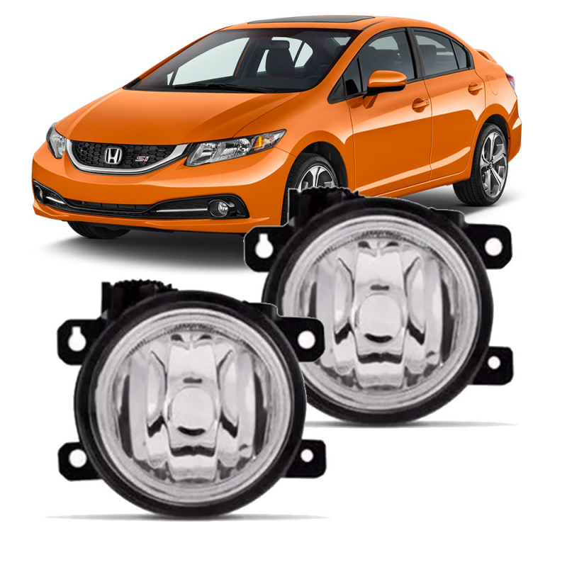 Farol Auxiliar De Milha Civic 2015 A 2016 Fit 2014 A 2017 Mobi 2016 A 2023 Lado Direito (r25980)