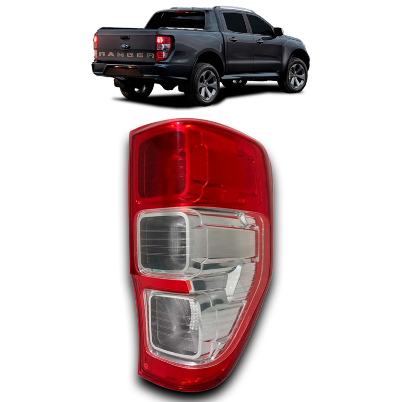 0460540 Lanterna Traseira Ranger 2013 A 2021 Lado Direito Cristal