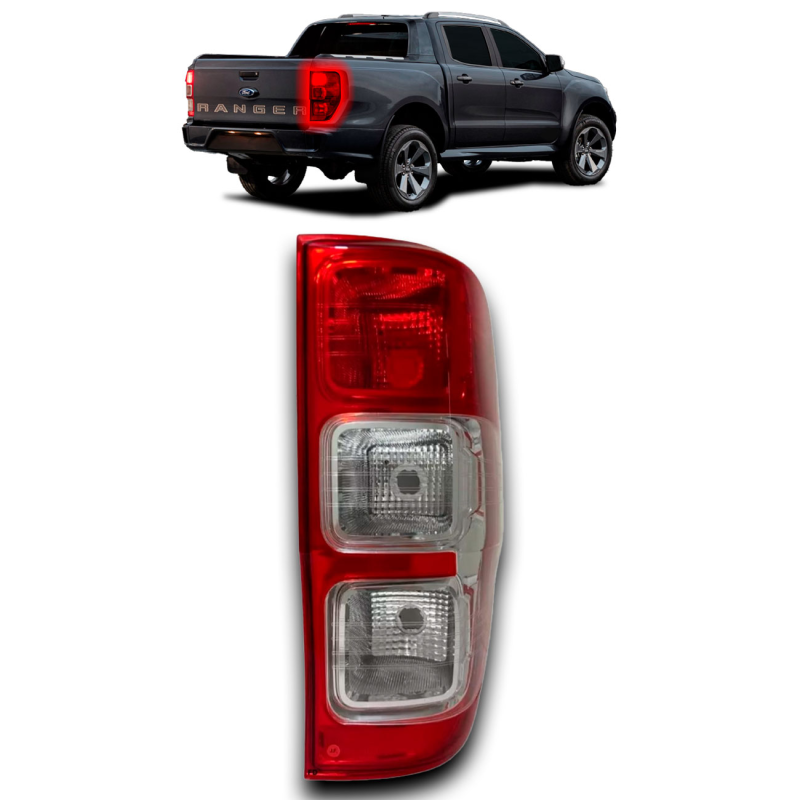 0460540 Lanterna Traseira Ranger 2013 A 2021 Lado Direito Cristal