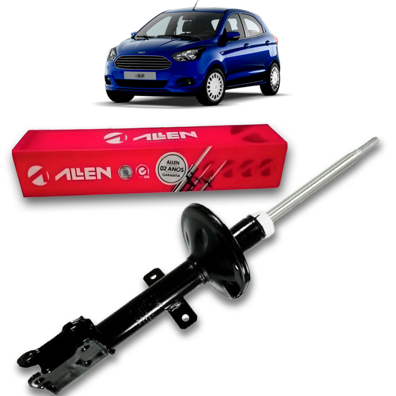 Amortecedor Dianteiro Ka 2015 A 2022 New Fiesta 2011 A 2018 Lado Direito