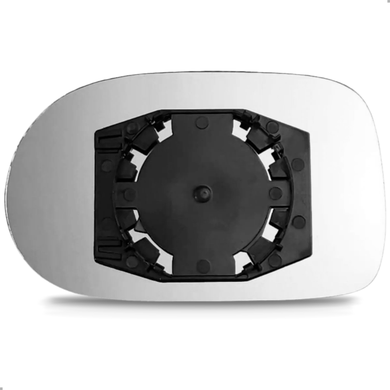 Lente Com Base Do Retrovisor Palio 2011/ Lado Direito Metalizado