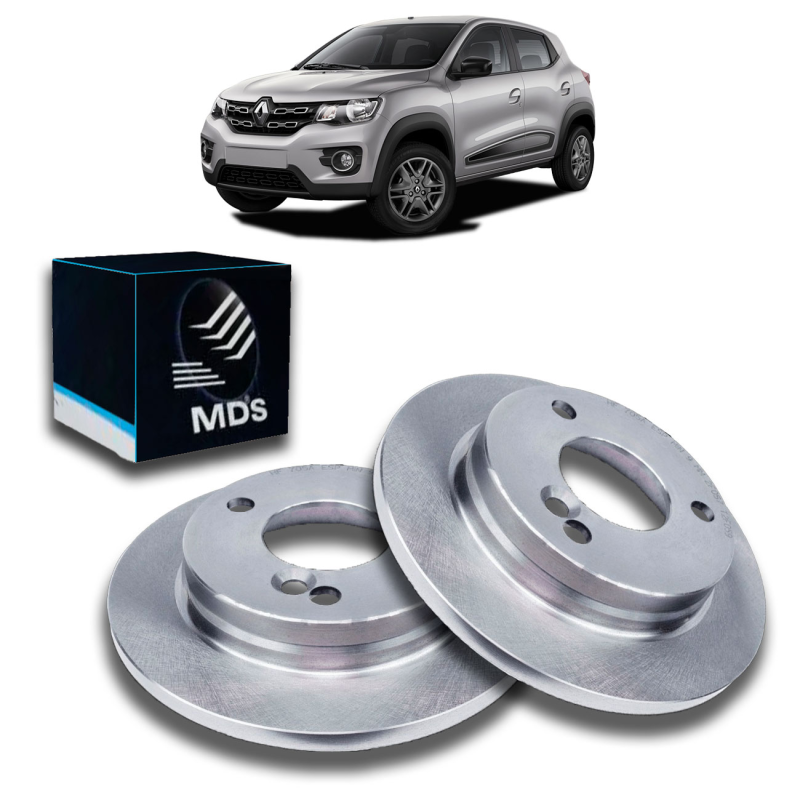 Disco Do Freio Dianteiro Kwid 2019 A 2022 Ventilado Sem Cubo