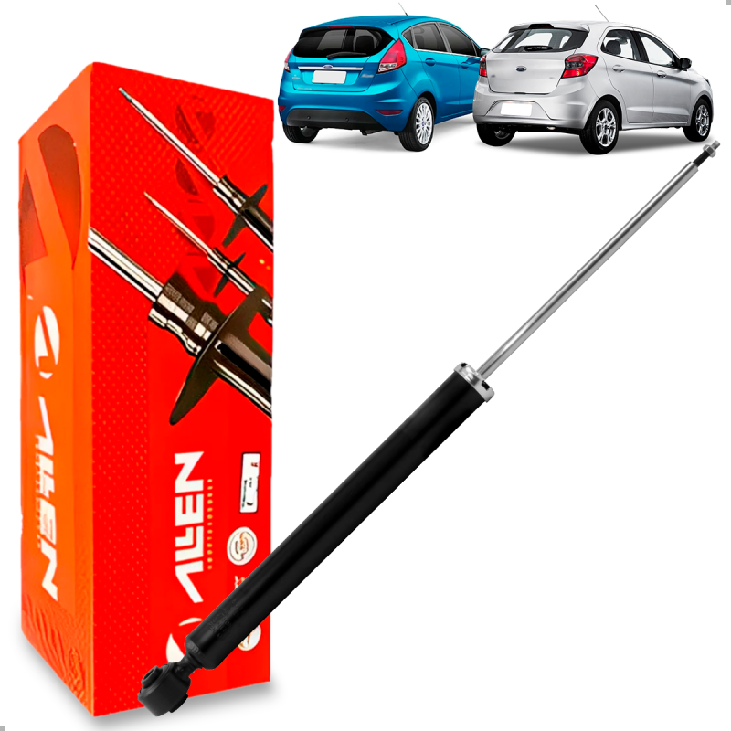 Amortecedor Traseiro Ka 1.0 1.5 2015 A 2022 New Fiesta 2012 A 2016 - 145809o