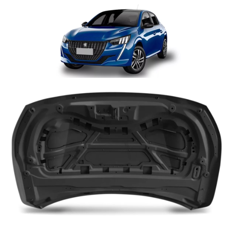 Capo Peugeot 208 2021 A 2023 Para Pintura (r32048)