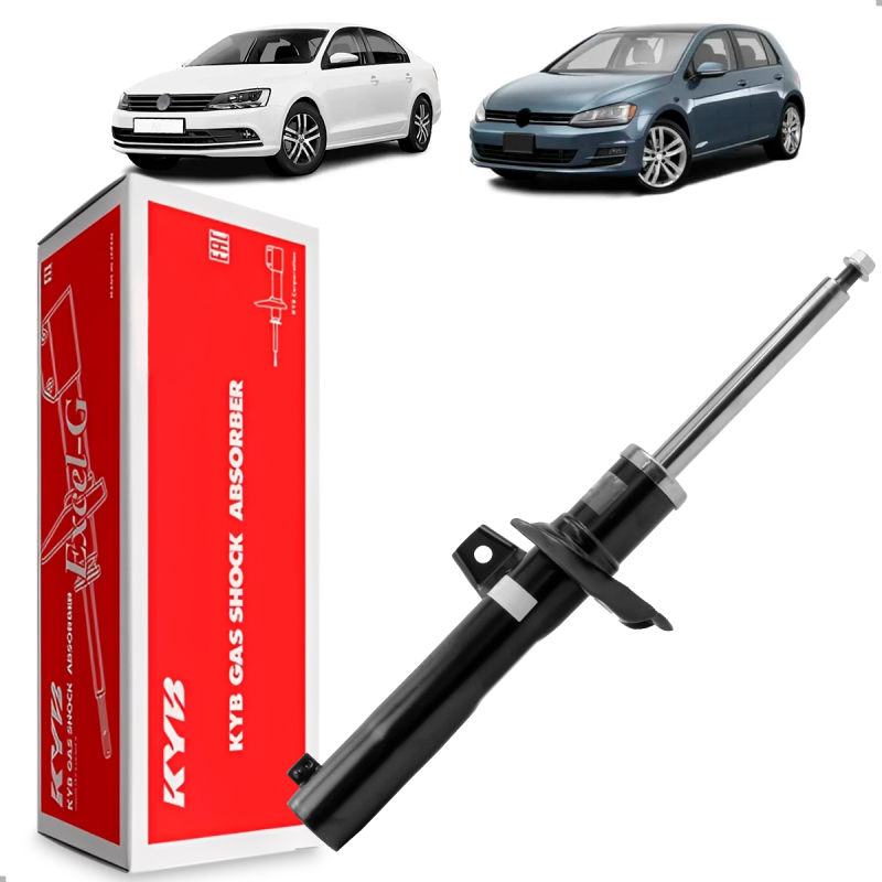 Amortecedor Dianteiro Golf 2014 A 2020 Jetta 2014 A 2020 Tiguan 2007 A 2017 Passat 2007 A 2017