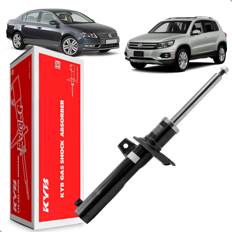 Amortecedor Dianteiro Golf 2014 A 2020 Jetta 2014 A 2020 Tiguan 2007 A 2017 Passat 2007 A 2017