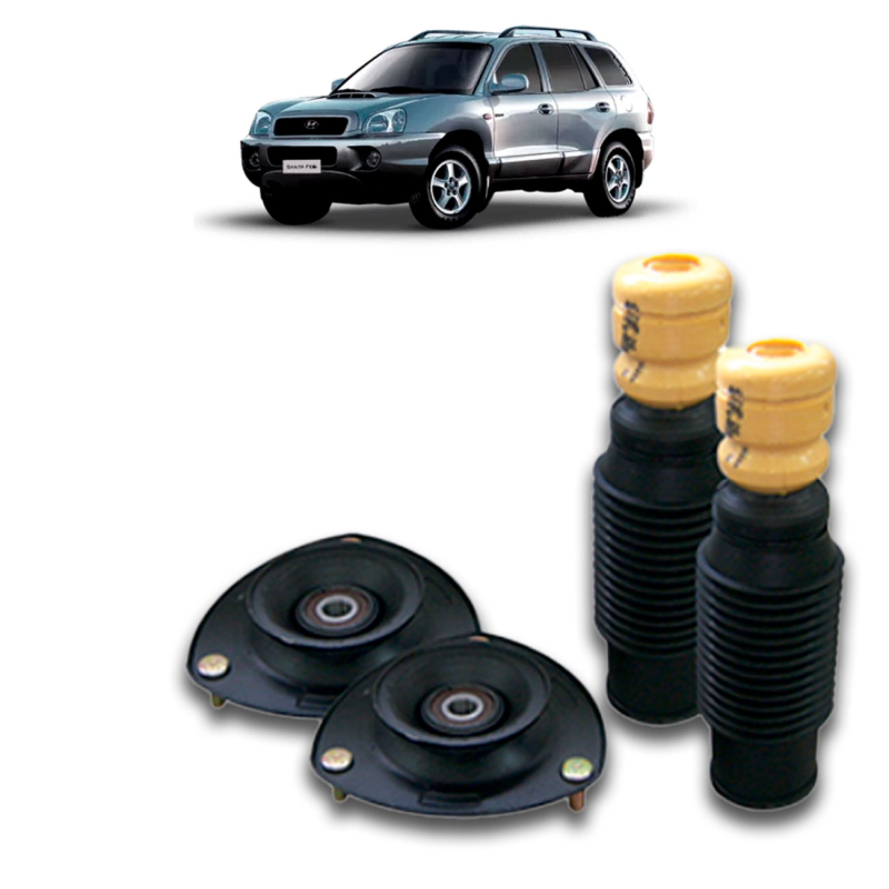 Kit Do Amortecedor Dianteiro Santa Fe 2003 A 2005 Sportage 2004 A 2009 Tucson 2005 A 2016 - Par