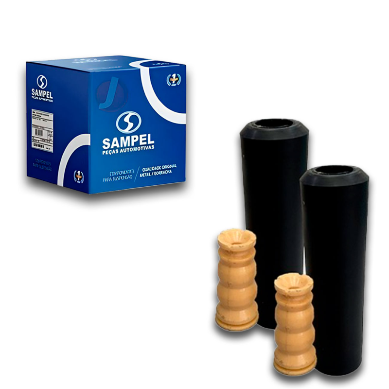 Kit Do Amortecedor Traseiro Kwid 2017 A 2023 (bat/coif) - Par