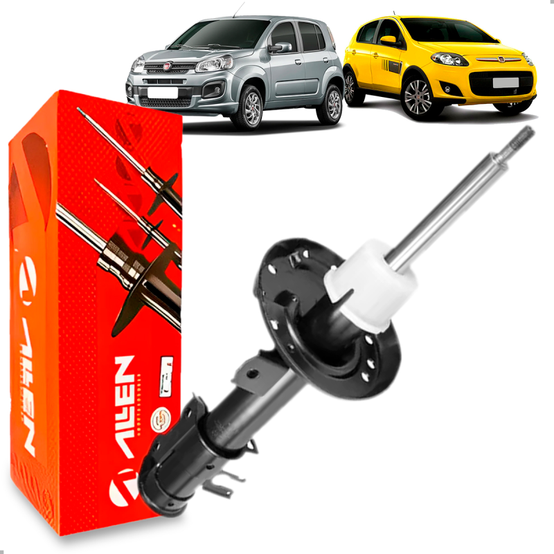 Amortecedor Dianteiro Uno Drive Vivace 2011 A 2022 Palio Attractive 2012 A 2022 Lado Direito Sem Barrra