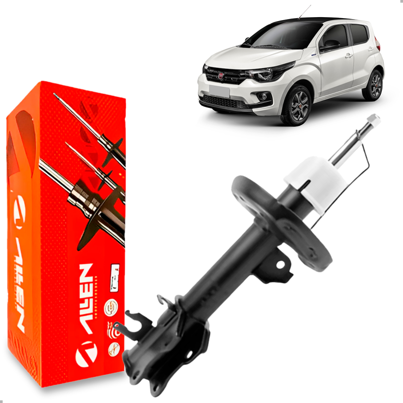 Amortecedor Dianteiro Mobi 2016 A 2022 Lado Direito Com Barra Estabilizadora