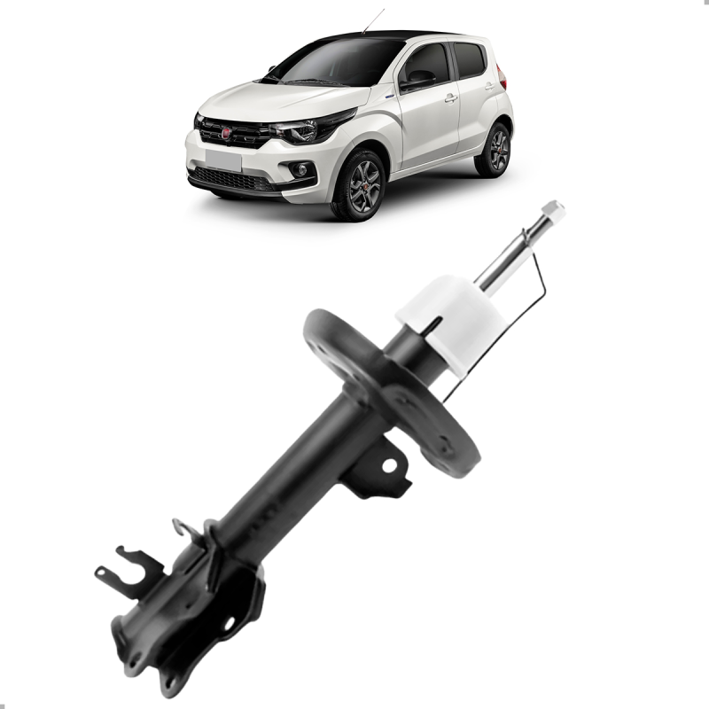 Amortecedor Dianteiro Mobi 2016 A 2022 Lado Direito Com Barra Estabilizadora