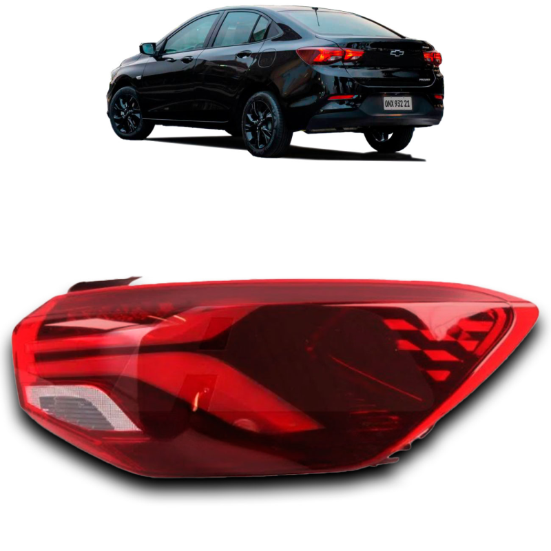 Lanterna Traseira Onix Plus Sedan 2020 A 2023 Lado Direito Mala Sem Led (r31768)(c69167)