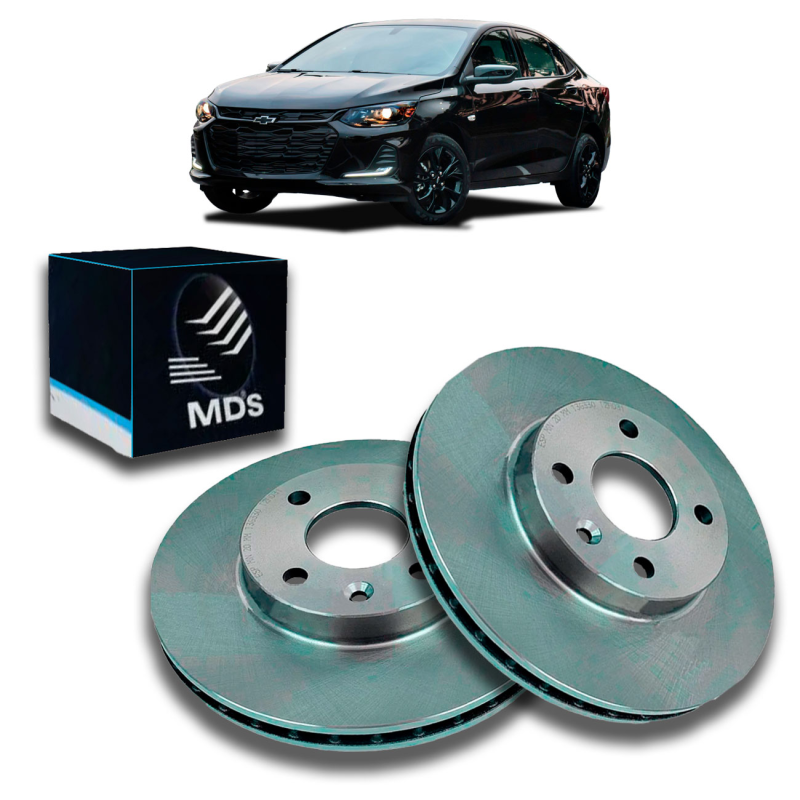 Disco Do Freio Dianteiro Onix Hatch/plus 1.0 2020 A 2022 Spin 1.8 2017 A 2022