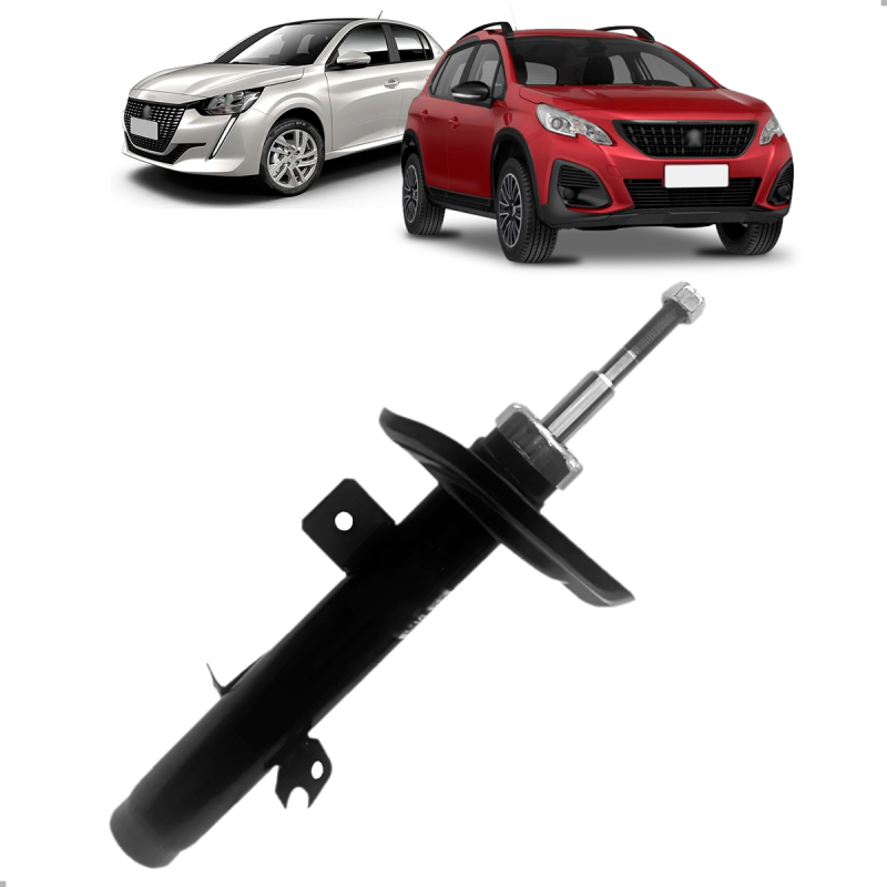Amortecedor Dianteiro Citroen C3 2013 A 2022 Peugeot 2008 2019 A 2022 208 2019 A 2022 Lado Esquerdo