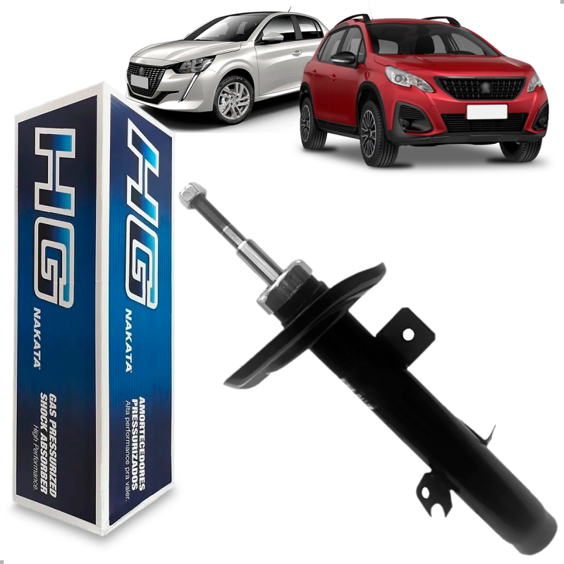 Amortecedor Dianteiro Citroen C3 2013 A 2022 Peugeot 2008 2019 A 2022 208 2019 A 2022 Lado Direito