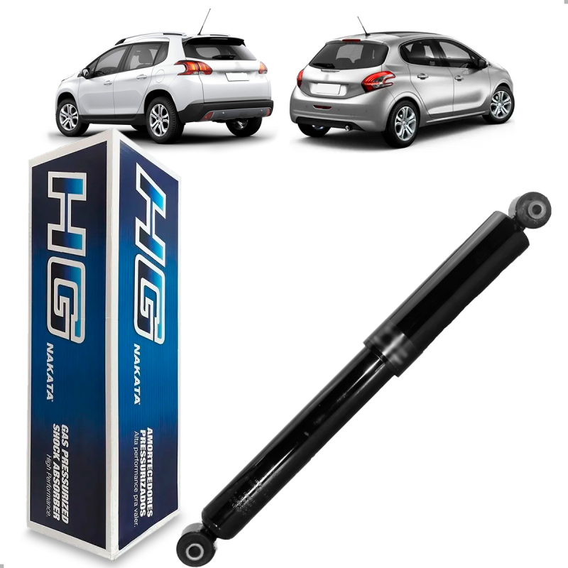 Amortecedor Traseiro Peugeot 2008 2013 A 2020 208 2013 A 2020 Cambio Automatico