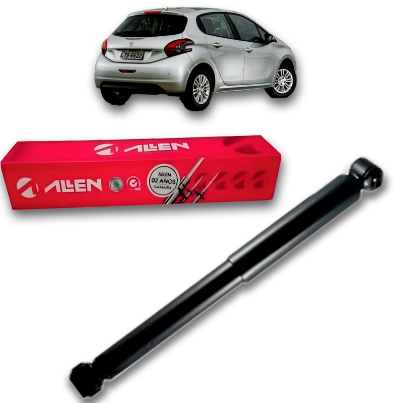 Amortecedor Traseiro Peugeot 208 2016 A 2019