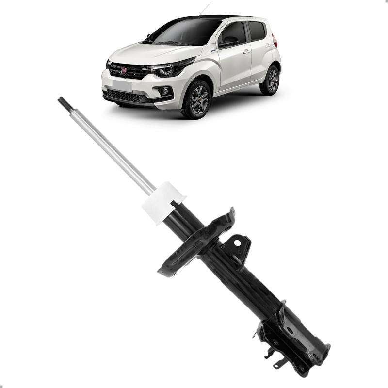 Amortecedor Dianteiro Mobi 2016 A 2022 Lado Esquerdo Sem Barra Estabilizadora