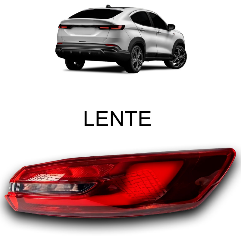 Lente Da Lanterna Traseira Fastback 2022 A 2024 Lado Direito Canto (r32940)