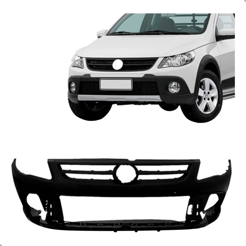 Parachoque Dianteiro Gol Rally Saveiro Cross G5 2009 A 2012 Para Pintura (c053511)