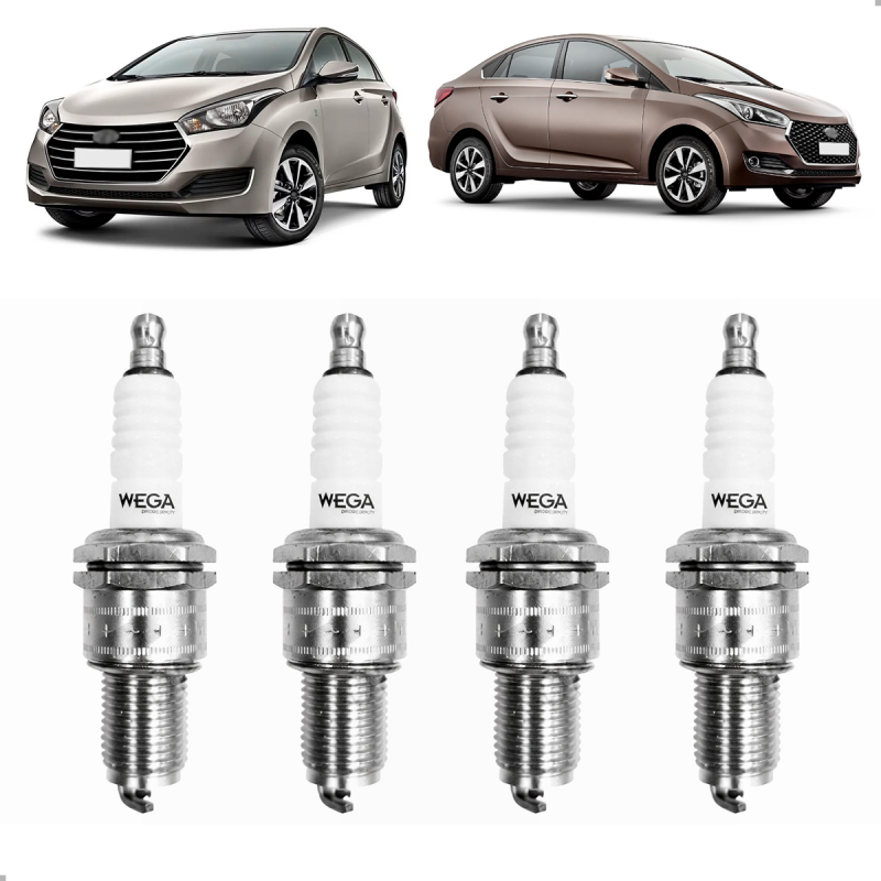 Vela De Ignicao Hb20 Hb20s 1.0 12v 2016 A 2022