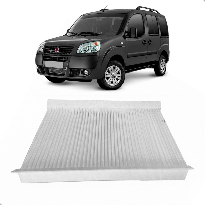 Filtro De Ar Da Cabine Doblo 1.8 2005 A 2022 Sem Carvao