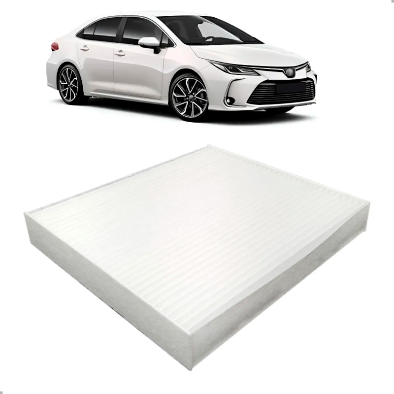 Filtro De Ar Da Cabine Corolla 1.6 1.8 2.0 2008 A 2023 Hilux 2.5 2005 A 2023 Rav4 2.5 2013 A 2023 Sem Ca