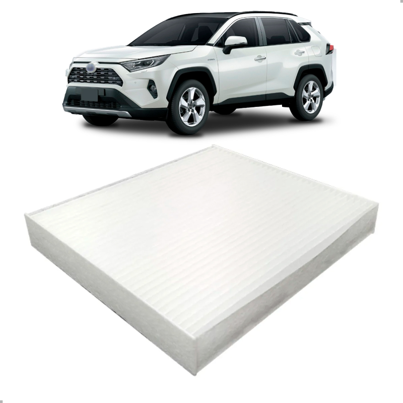 Filtro De Ar Da Cabine Corolla 1.6 1.8 2.0 2008 A 2023 Hilux 2.5 2005 A 2023 Rav4 2.5 2013 A 2023 Sem Ca