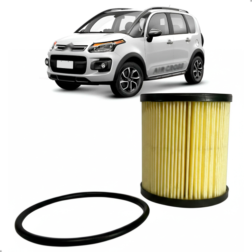 Filtro De Oleo Do Motor Aircross 1.6 16v 2010 A 2022 C3 1.4 8v 20