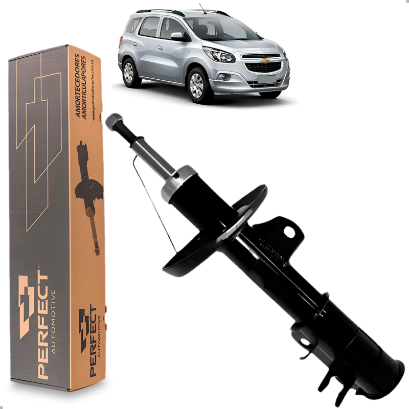 Amortecedor Dianteiro Cobalt 2011 A 2022 Onix Prisma 2012 A 2020 Spin 2012 A 2022 Lado Esquerdo