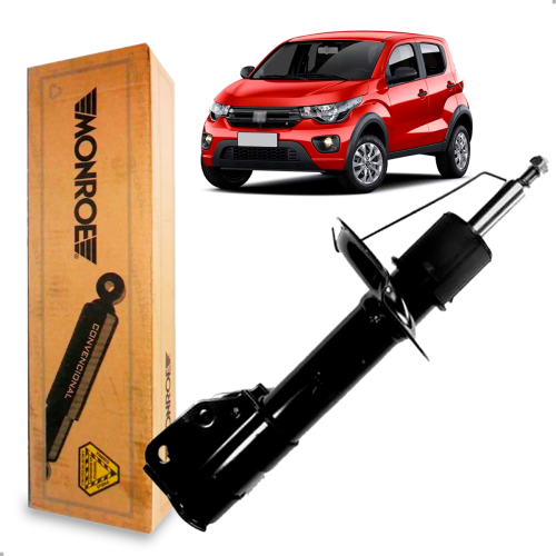 Amortecedor Dianteiro Mobi 2016 A 2022 Lado Direito Com Barra Estabilizadora