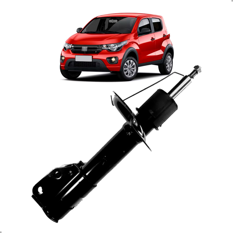 Amortecedor Dianteiro Mobi 2016 A 2022 Lado Direito Com Barra Estabilizadora