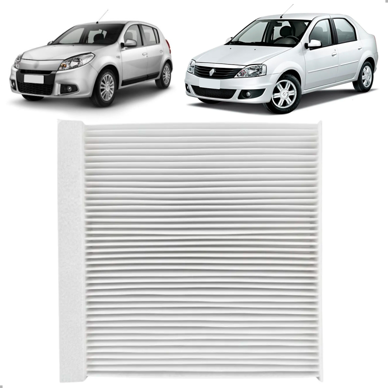 Filtro De Ar Da Cabine Duster 1.6 2011 A 2023 2.0 2011 A 2014 Oroch 2.0 2015 A 2023 Logan Sandero 1.0 1.