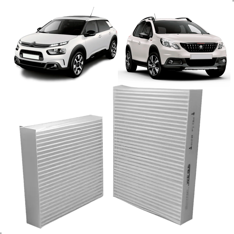 Filtro Do Ar Da Cabine C3 1.5 2012 A 2022 208 1.5 1.6 2012 A 2018 2008 1.6 2015 A 2023 C4 Cactus 1.6 201
