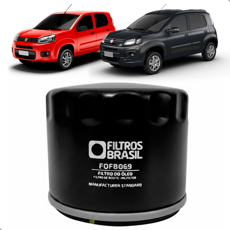 Filtro De Oleo Motor Argo Cronos Mobi Uno Attractive Drive 1.0 1.