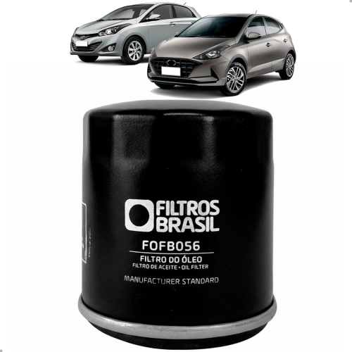Filtro De Oleo Hb20 1.0 2012 A 2022  1.6 2016 A 2022 Manual E Aut