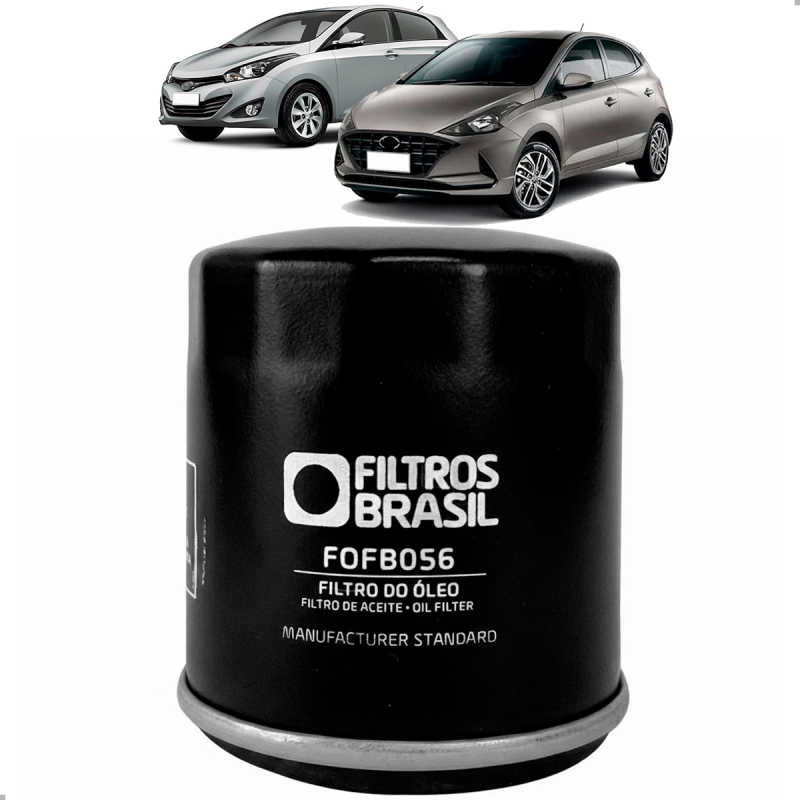 Filtro De Oleo Hb20 1.0 2012 A 2022  1.6 2016 A 2022 Manual E Aut