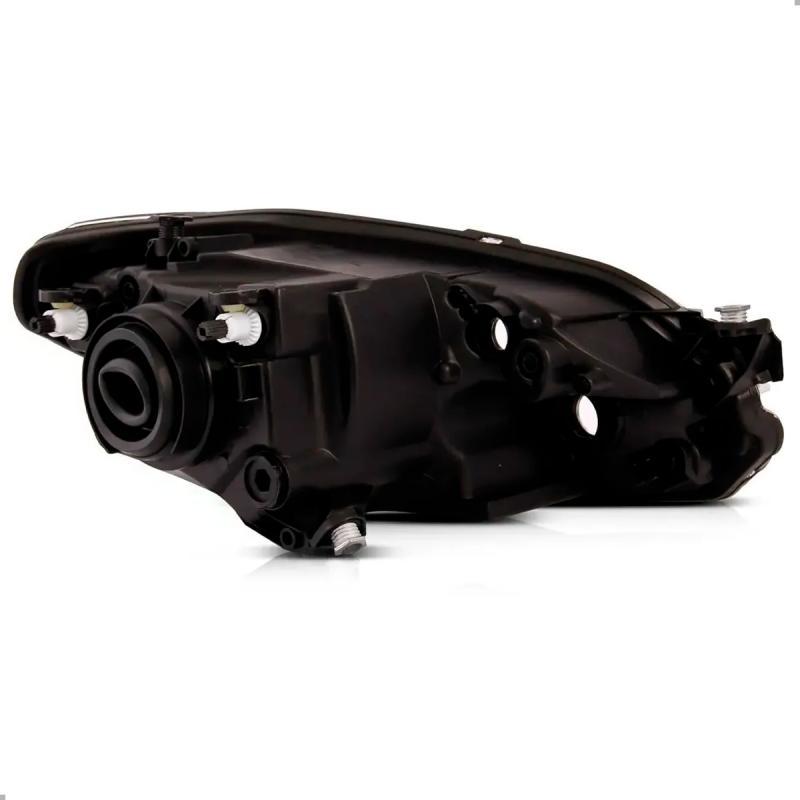 Farol Up 2014 A 2016 Lado Esquerdo Masc Negra Com Friso Preto (sem Drl)
