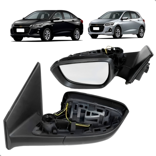 Retrovisor Original Onix Hatch/plus 2020 A 2023 Lado Esquerdo Eletrico S/capa