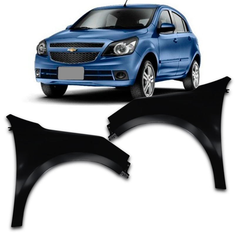 Paralama Agile 2009 A 2012 Montana 2013 A 2022 Lado Esquerdo Para Pintura (c038277)