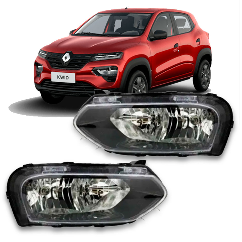 (r32707)(c071445)farol Kwid 2022 A 2023 Lado Esquerdo Inferior