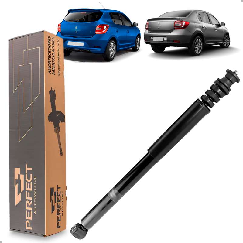 Amortecedor Traseiro Logan Sandero 1.0 1.6 2015 A 2020