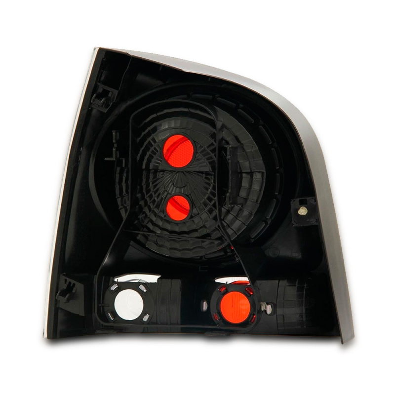 Lanterna Traseira Polo Hatch 2007 A 2014 Lado Direito Fundo Preto (r15578)(c052552)