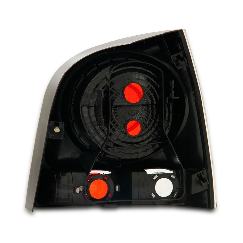 Lanterna Traseira Polo Hatch 2007 A 2014 Lado Direito Fundo Preto (r15578)(c052552)