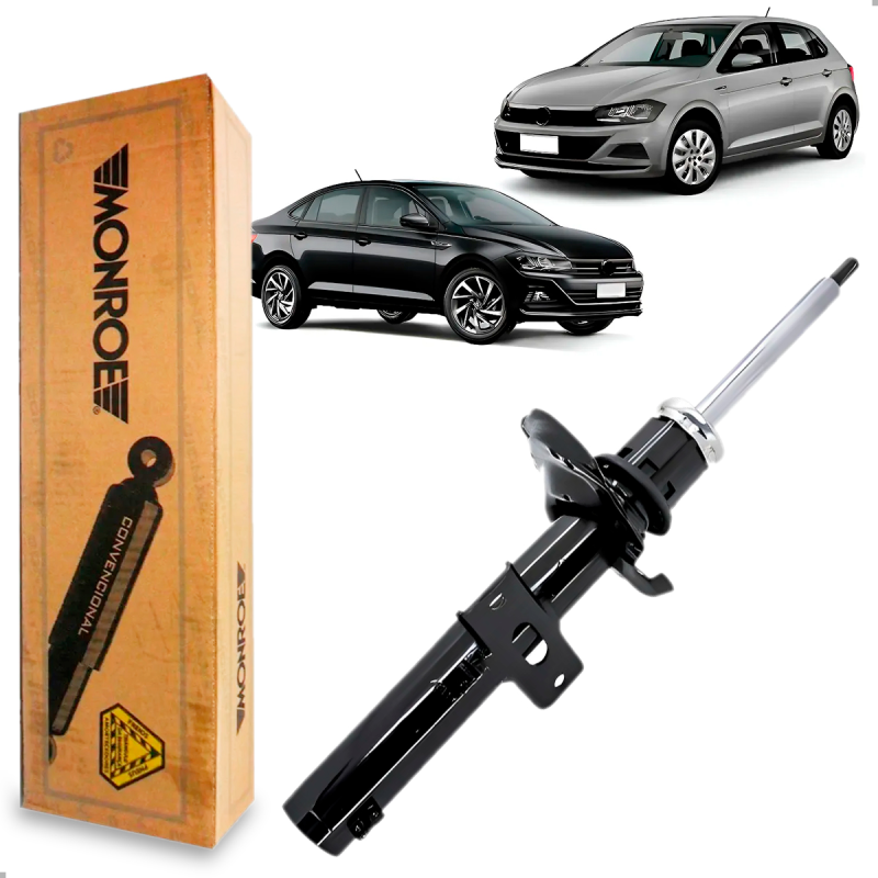 Amortecedor Dianteiro Polo 2017 A 2023 Virtus 2018 A 2023