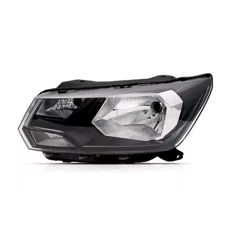 0161031 Farol Saveiro G7 2017 A 2018 Gol Voyage G8 2019 A 2022 Lado Esquerdo Com Friso Preto (053544)