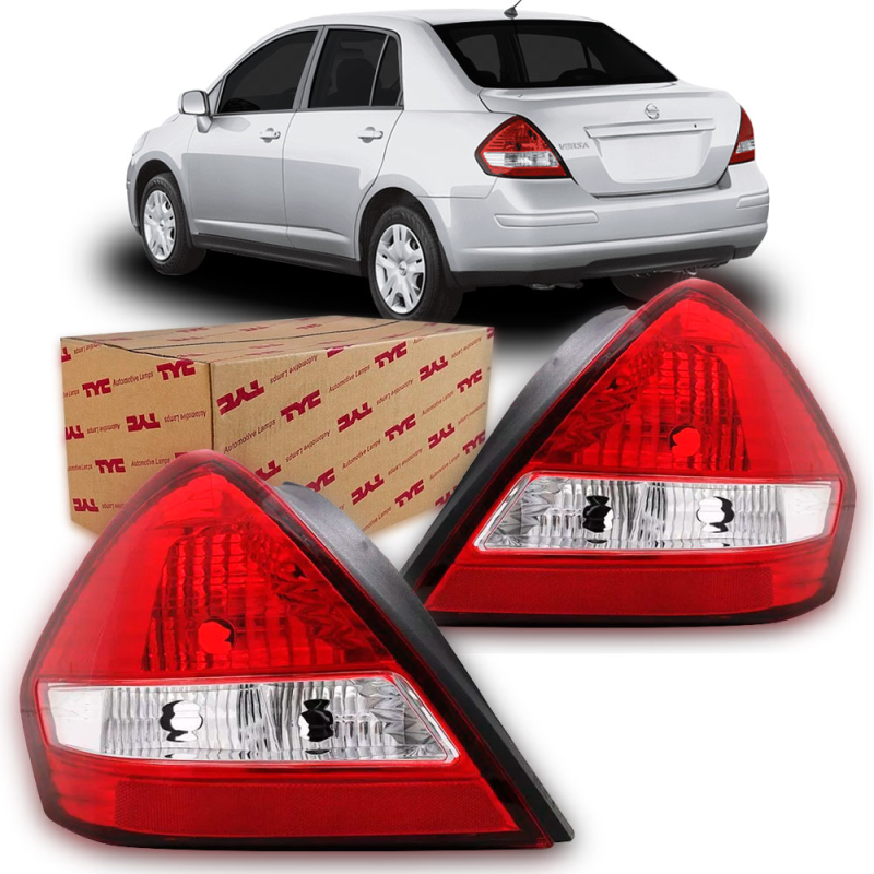 Lanterna Traseira Tiida Sedan 2008 A 2013 Lado Esquerdo (r18555)