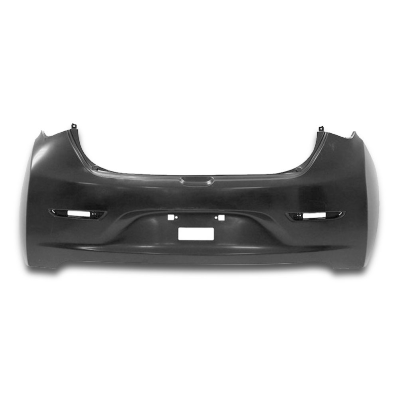 Parachoque Traseiro Hb20 Hatch 2012 A 2015 Para Pintura Sem Sensor (r32507)